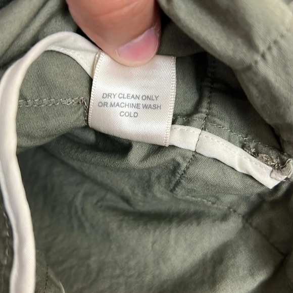 Rhyme & Echo Military Green Embroidered Jacket Size S - Picture 5 of 8